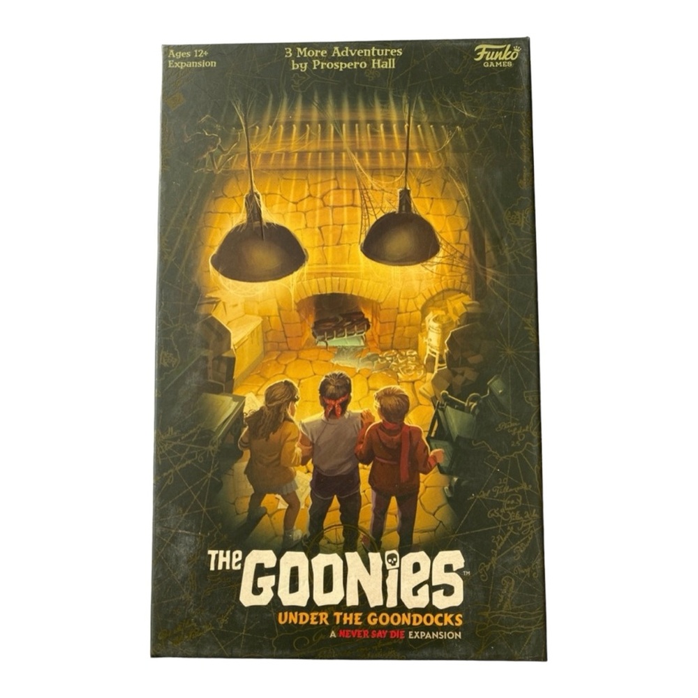 FUNKO GAMES THE GOONIES‎ UNDER THE GOONDOCKS A NEVER SAY DIE EXPANSION